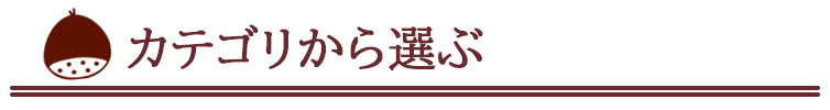 カテゴリーから選ぶ