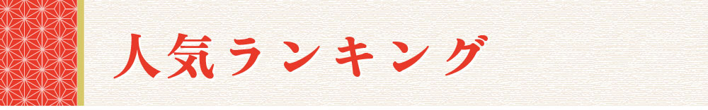 人気ランキング
