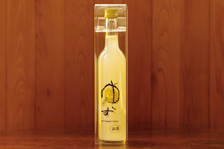 無手無冠ゆず 500ml(クリアケース入り)