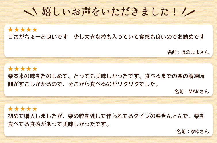 清流栗庵　栗きんとん 手作り おばちゃん手作り 和栗 国産 手包み 冷凍スイーツ 個包装