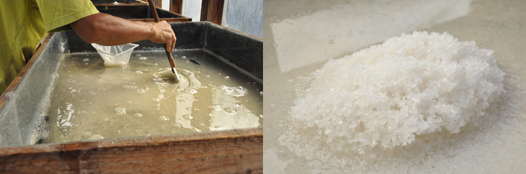 ミネラルたっぷりの天日塩