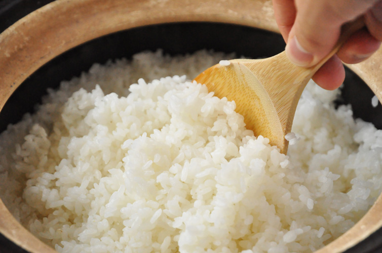 炊きたての十和錦の香り