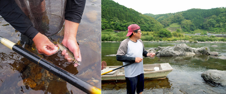 ともがけ 釣る健一さん写真
