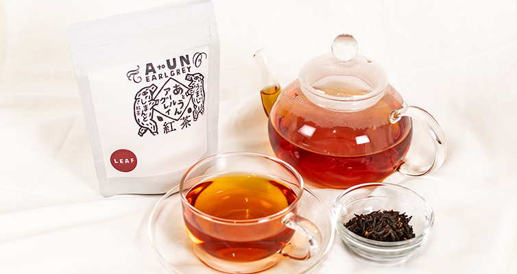 アールグレイ earlgrey しまんと紅茶 茶葉 缶 馬路村 広井茶 国産 和紅茶