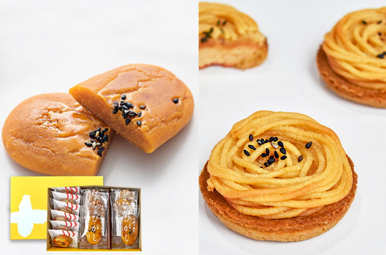 ひがしやま 芋菓子 gift ギフト ziguri 箱 BOX 贈り物 焼きいもモンブラン 常温