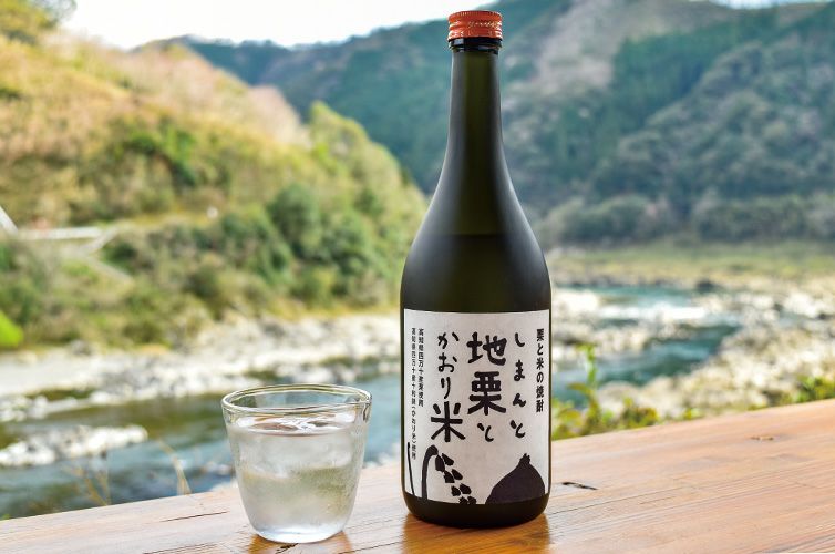 栗と米の焼酎「しまんと地栗とかおり米」(1本) | 四万十ドラマ通販