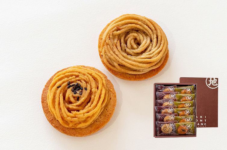 栗と芋の焼きモンブラン アソート(12個) | 四万十ドラマ通販サイト