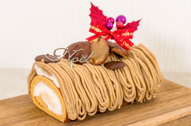 しまんと地栗 栗スマス クリスマス 和栗 モンブランケーキ ブッシュドノエル 数量限定 四万十 shimanto 国産栗 